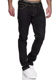 Slim-fit-Jeans Jeans Herren Slim Fit Jeanshose Stretch Denim Hose Designer