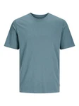 Jack & Jones T-Shirt JJEORGANIC BASIC TEE SS O-NECK (1-tlg) cyanblau
