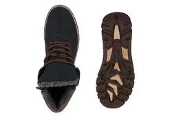 VAN HILL Winterboots Schuhe (841505) Dunkelblau/Schwarz/Hellblau/Blau/Braun