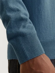 JACK & JONES Pullover JJEEmil Blau/Grau/Hellblau