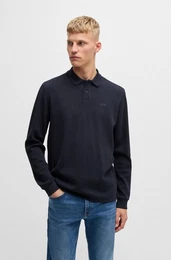 Poloshirt Petempestolong mit Knopfleiste
