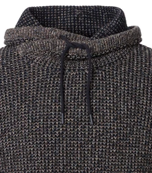 CASAMODA Strickpullover Pullover Dunkelgrau/Schwarz/Grau/Hellgrau