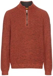 camel active Troyer Strickpullover Orange/Rot/Braun