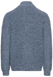 camel active Troyer Strickpullover Dunkelblau/Grau/Blau