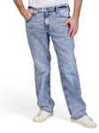 MUSTANG Straight Jeans Herren Regular Fit Denim Hose Hellblau/Blau