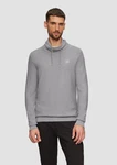 s.Oliver Strickpullover mit Schalkragen Grau/Hellgrau