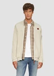 s.Oliver Strickjacke mit Bomber-Kragen Khaki/Beige