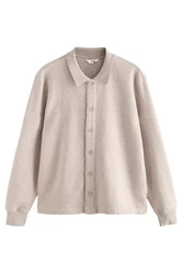 Next Hemdjacke Beige/Braun/Khaki