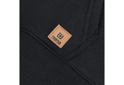 riverso Herren Kapuzenpullover RIVNiklas Regular Fit Hoodie Schwarz/Black