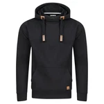 riverso Herren Kapuzenpullover RIVNiklas Regular Fit Hoodie Schwarz/Black