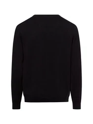 Finshley & Harding Strickpullover Schwarz/Dunkelblau