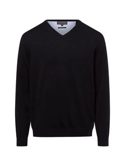 Finshley & Harding Strickpullover Schwarz/Dunkelblau Finshley & Harding Strickpullover Schwarz/Dunkelblau