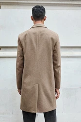 Next Kurzmantel Epsom-Mantel Beige/Braun/Khaki/Grau