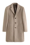 Next Kurzmantel Epsom-Mantel Beige/Braun/Khaki/Grau