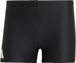 Badepants SOLID BOXER BLACK/RUNWHT/RED