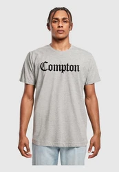 Mister Tee T-Shirt Compton Tee Grau/Dunkelrot