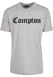 Mister Tee T-Shirt Compton Tee Grau/Dunkelrot