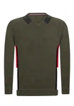 Jacey Quinn Sweatshirt Diego Dunkelgrün