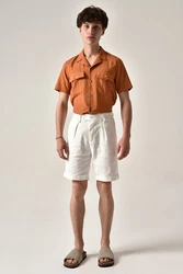 Antioch Blusenshirt Ruggero Orange/Braun/Rot