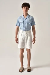 Antioch Blusenshirt Ruggero Blau/Hellblau
