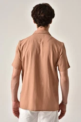 Antioch Blusenshirt Ruggero Braun/Beige