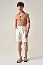 Antioch Blusenshirt Ruggero Braun/Beige