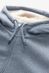 Next Kapuzenfleecejacke Teddyfell mit Reißverschluss (1-St) 