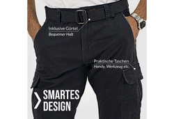 Indicode Herren William Cargohose (15958) 