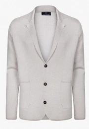 Winterjacke Shawn Collar, 3 Button and 2 Pockets Outside, Knitwear Jacket