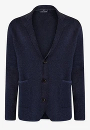 Winterjacke Shawn Collar, 3 Button and 2 Pockets Outside, Knitwear Jacket