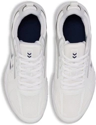 hummel SPEED COURT Hallenschuh Weiß/Grau/Grün