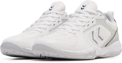 hummel SPEED COURT Hallenschuh Weiß/Grau/Grün