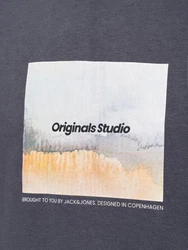 Jack & Jones Sweatshirt Jorvesterbro Dunkelblau/Dunkelgrau/Grau