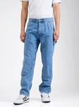 Jack & Jones Regular-fit Jeans EDDIE (1-tlg) Blau/Hellblau