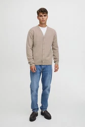 Casual Friday Strickjacke Karl beigemeliert