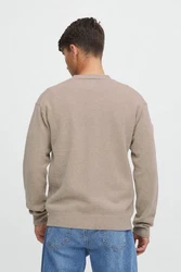 Casual Friday Strickjacke Karl beigemeliert