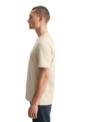 Marc O'Polo T-Shirt aus Bio-Baumwoll-Viskose Mix Khaki/Beige