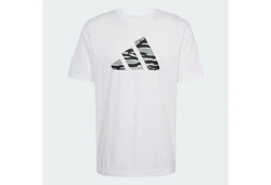 adidas Sportswear T-Shirt CODES CAMO GRAPHIC Weiß/Grau/Beige/Gelb