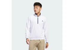 ADIDAS GOLF Sportsweatshirt LIGHTWEIGHT HALF-ZIP OBERTEIL Weiß/Creme/Lila