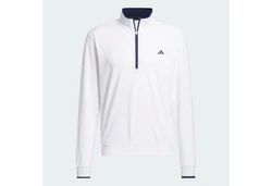 ADIDAS GOLF Sportsweatshirt LIGHTWEIGHT HALF-ZIP OBERTEIL Weiß/Creme/Lila