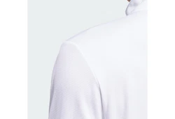 ADIDAS GOLF Sportsweatshirt LIGHTWEIGHT HALF-ZIP OBERTEIL Weiß/Creme/Lila
