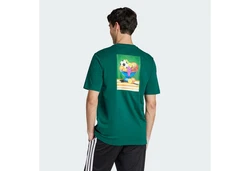 adidas Sportswear T-Shirt LOUNGE STILL LIFE BOWL GRAPHIC Grün/Dunkelgrün