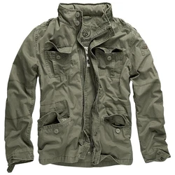 Brandit Jacke Britannia Dunkelgrün/Khaki/Grün