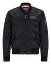 Benlee Rocky Marciano Jacke Brisbane Schwarz/Dunkelblau/Braun