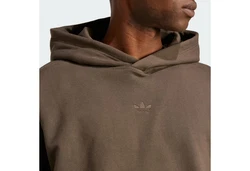 Adidas Originals Premium Essentials Hoodie Dunkelgrün/Khaki/Braun