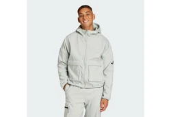 adidas Sportswear Hoodie City Escape Hellgrau/Grau/Khaki