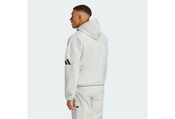 adidas Sportswear Hoodie City Escape Hellgrau/Grau/Khaki