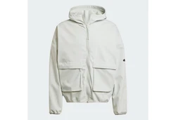 adidas Sportswear Hoodie City Escape Hellgrau/Grau/Khaki