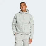 adidas Sportswear Hoodie City Escape Hellgrau/Grau/Khaki
