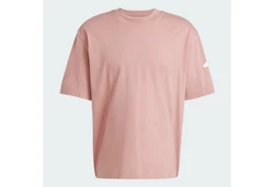 adidas Sportswear Poloshirt ESSENTIALS LOOSE FIT 3 BAR LOGO Braun/Rosa/Beige